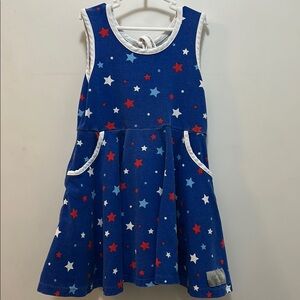 Eleanor Rose 🌹 dress in red white & blue size 6-7, great twirl with pockets!